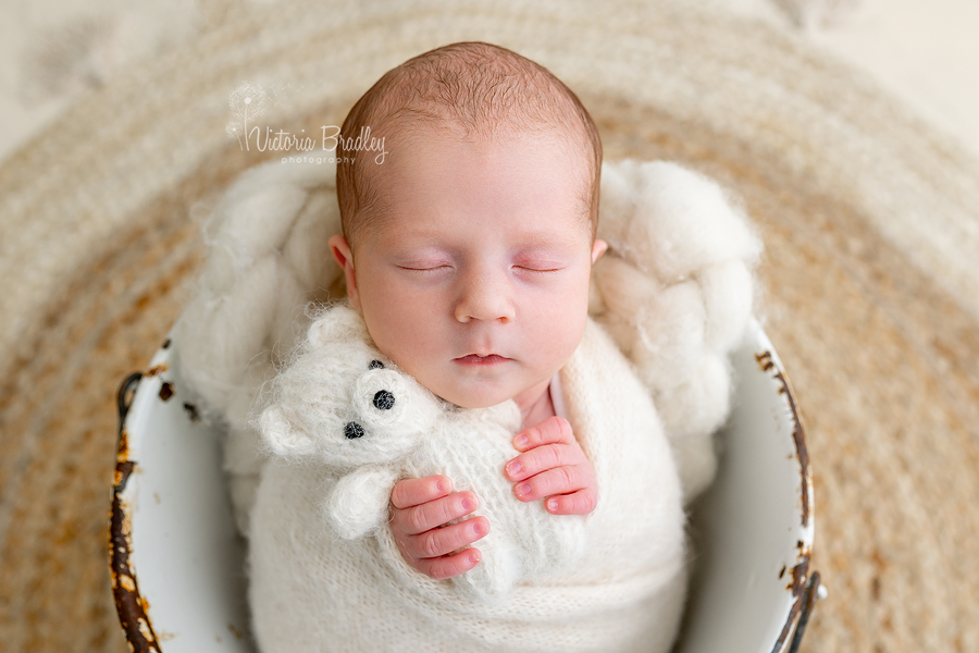 Wrapped Newborn Photography Session