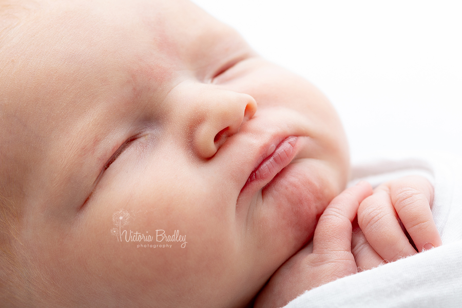 Baby H's newborn photography session