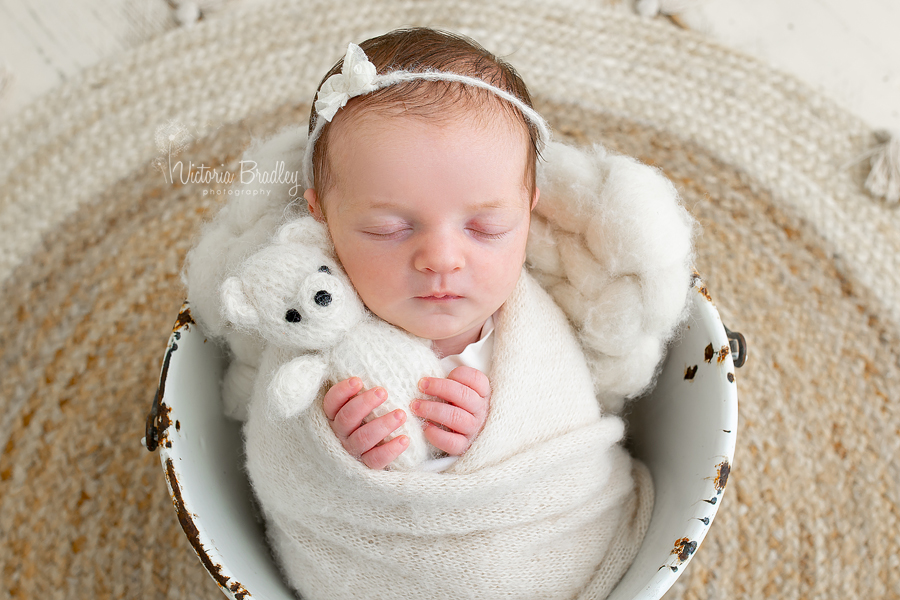 Baby S's Wrapped Newborn Photography