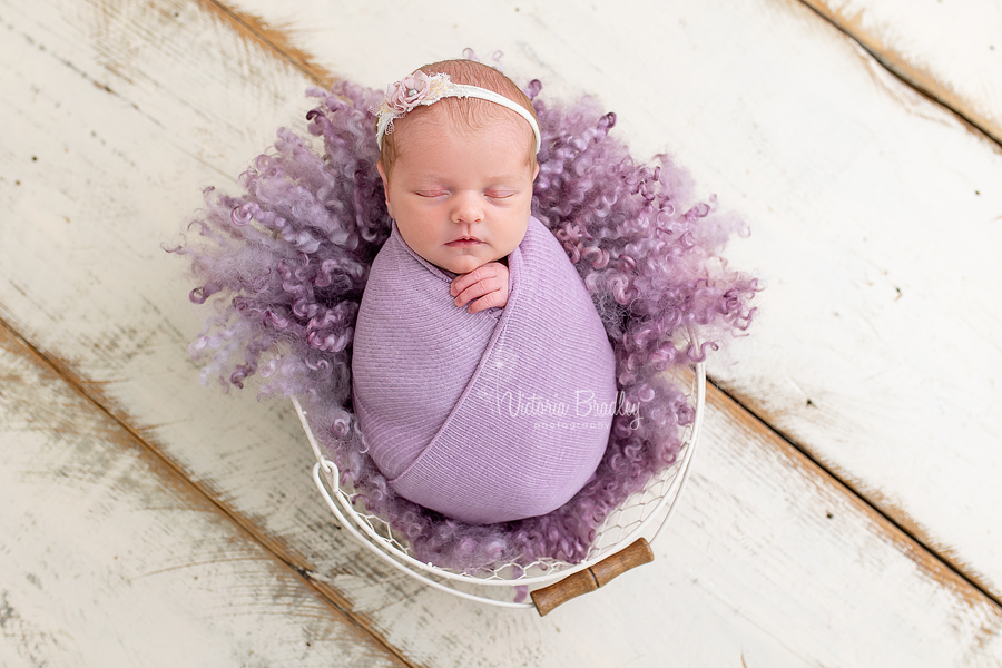 Wrapped Newborn Photography Session